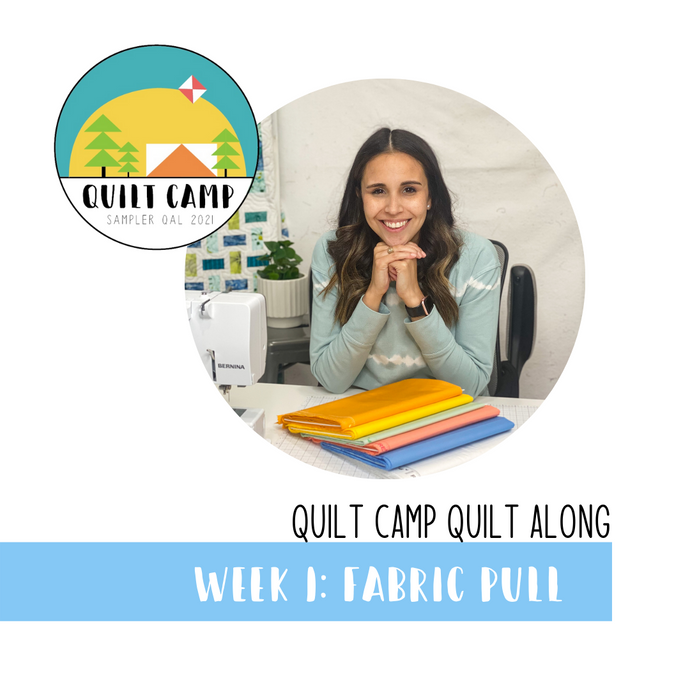 Quilt Camp QAL Week 1 - Fabric Pull