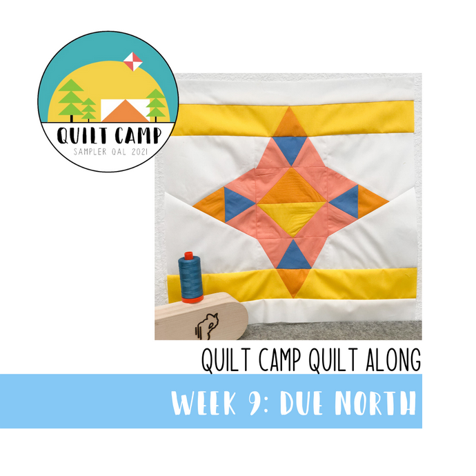 Quilt Camp QAL Week 9 - Due North