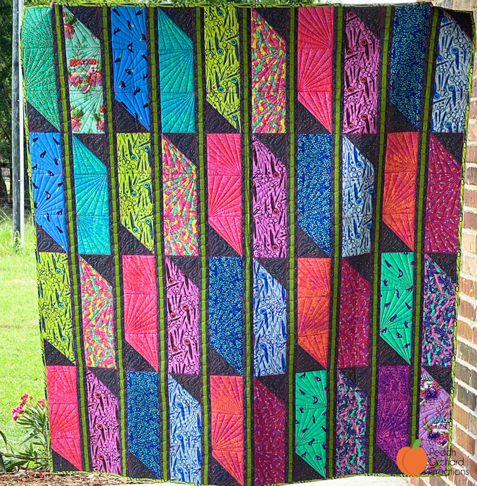 Striped Jewel Quilt - Tula Pink's Homemade