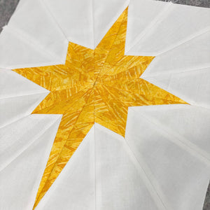 Star of Bethlehem Pillow Pattern - Digital Download
